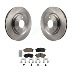 Transit Auto K8A-107080 Disc Brake Kit for 2017-2019 Nissan Sentra - Front product image