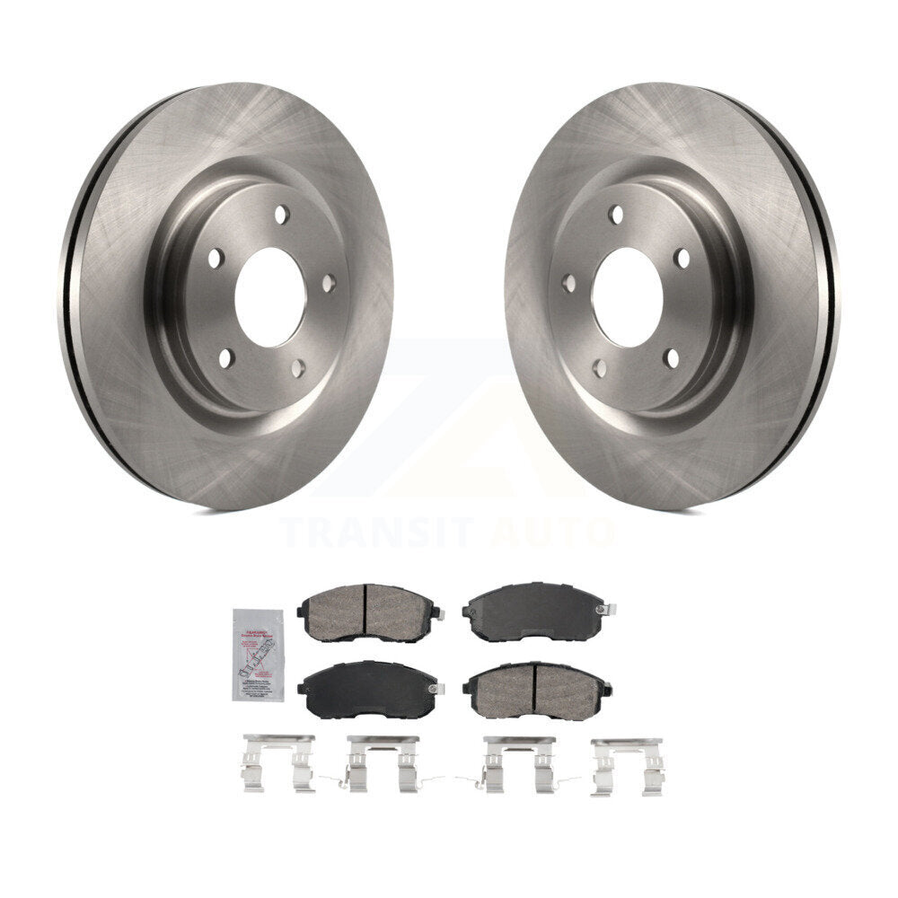 Transit Auto K8A-107081 Disc Brake Kit for 2017-2019 Nissan Sentra - Front product image