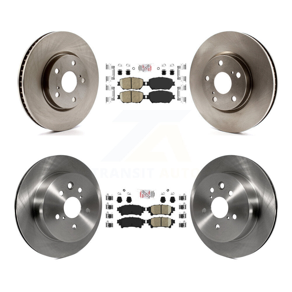 Transit Auto K8A-107103 Disc Brake Kit for 2014 Lexus IS250 - Front and Rear product image