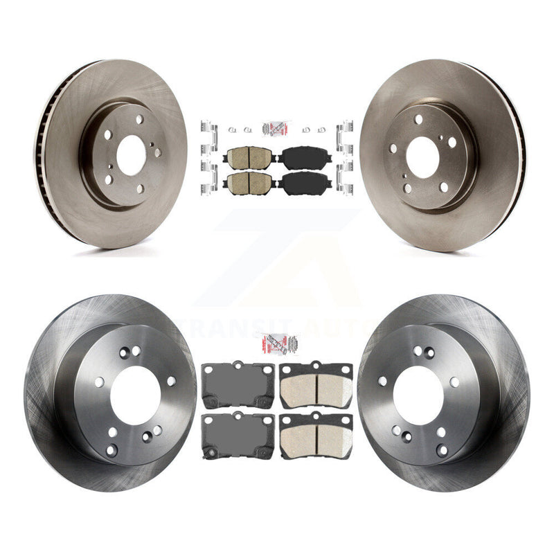 Transit Auto K8A-107105 Disc Brake Kit for 2009-2011 Lexus IS250 - Front and Rear product image