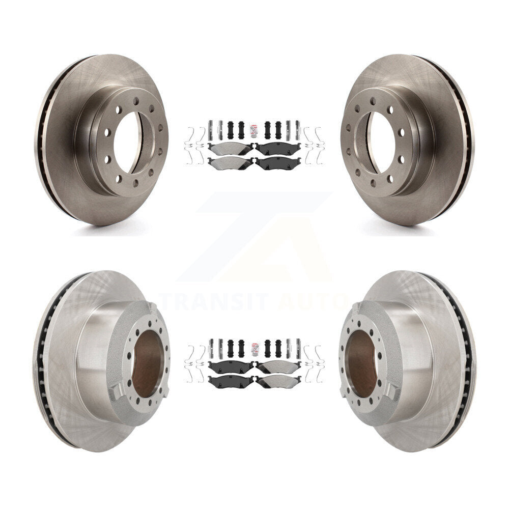 Transit Auto K8A-107139 Disc Brake Kit for 2005-2016 Ford F-450 Super Duty, International CF500, International CF600 & more - Front and Rear product image