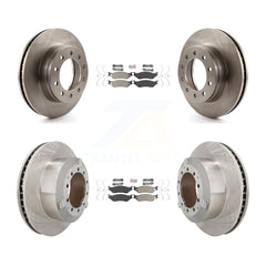 Transit Auto K8A-107142 Disc Brake Kit for 2005-2016 Ford F-450 Super Duty, International CF500, International CF600 & more - Front and Rear product image