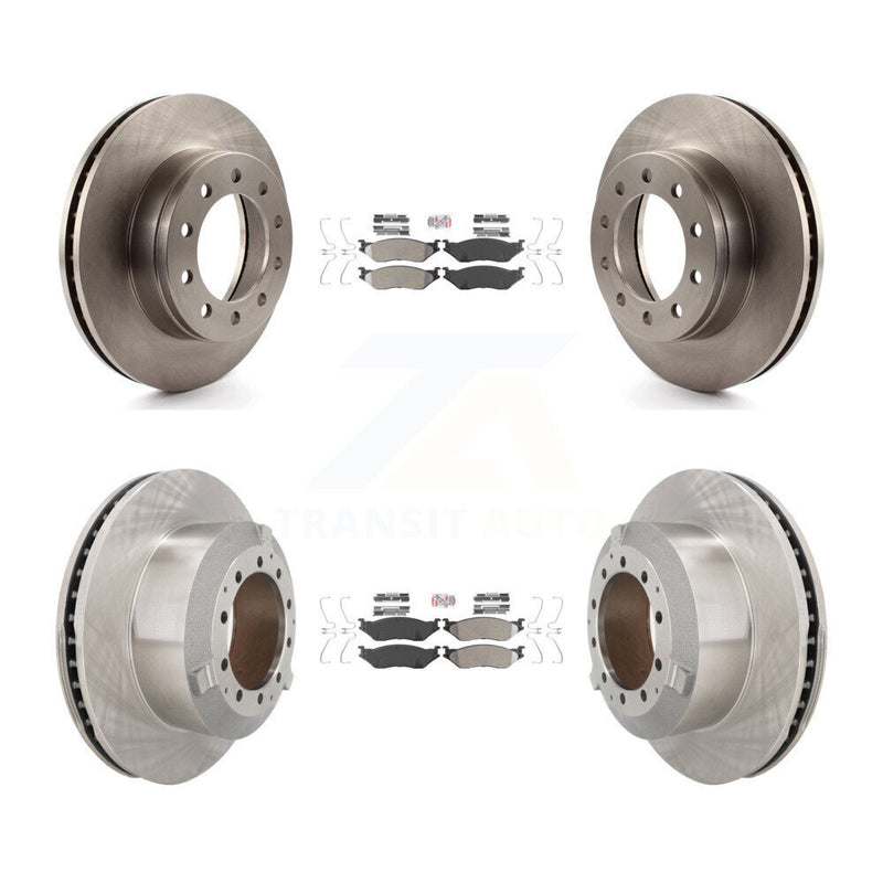 Transit Auto K8A-107142 Disc Brake Kit for 2005-2016 Ford F-450 Super Duty, International CF500, International CF600 & more - Front and Rear product image