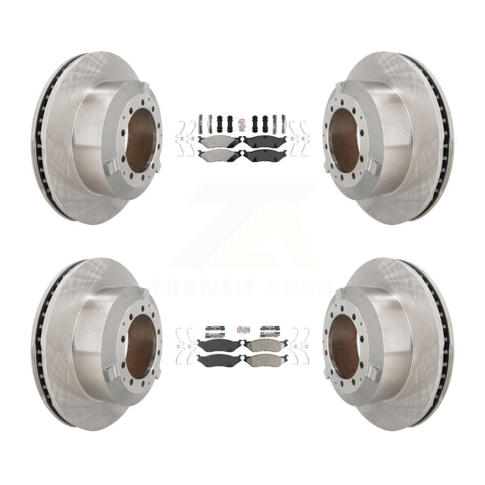 Transit Auto K8A-107149 Disc Brake Kit for 2010-2018 IC Corporation AE School Bus, IC Corporation AC Commercial Bus, International TerraStar - Front and Rear product image