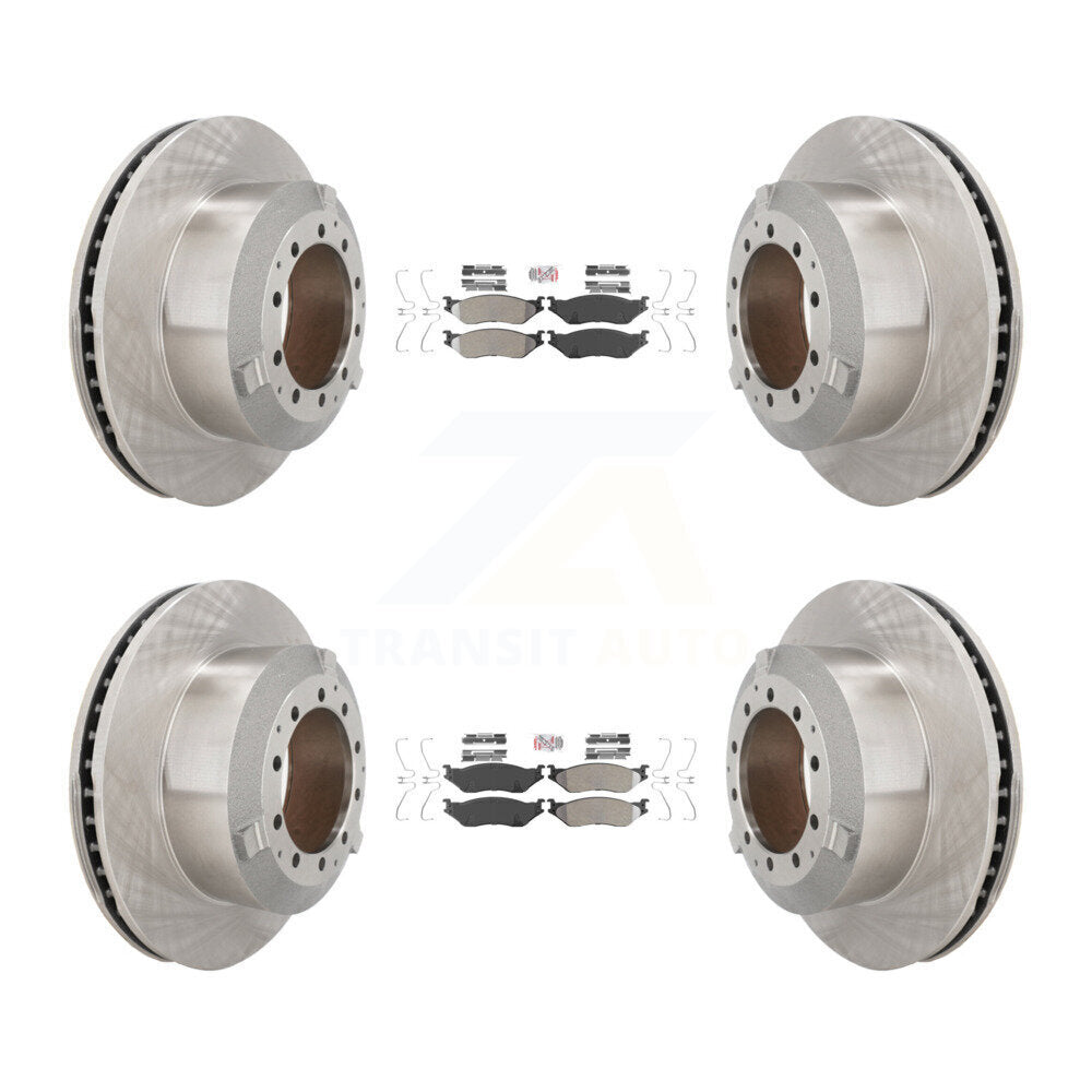 Transit Auto K8A-107153 Disc Brake Kit for 2010-2018 IC Corporation AE School Bus, IC Corporation AC Commercial Bus, International TerraStar - Front and Rear product image