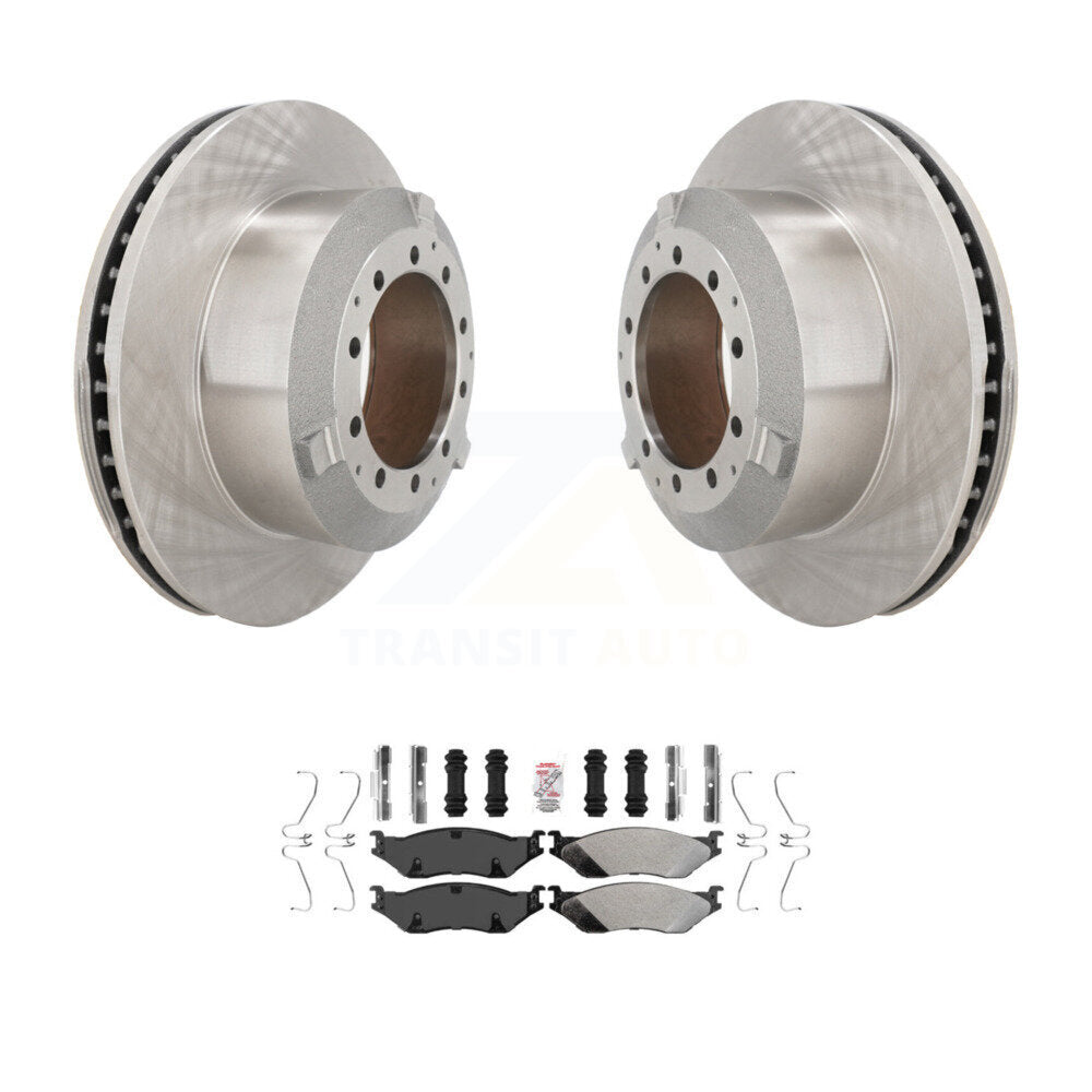 Transit Auto K8A-107164 Disc Brake Kit for 2005-2018 IC Corporation AE School Bus, IC Corporation AC Commercial Bus, Ford F-450 Super Duty & more - Rear product image