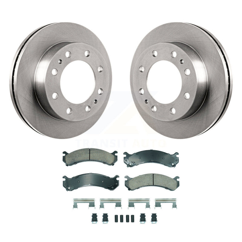 Transit Auto K8A-107229 Disc Brake Kit for 2001-2020 Chevrolet Express 3500, GMC Savana 3500, Chevrolet Express 4500 & more - Front product image