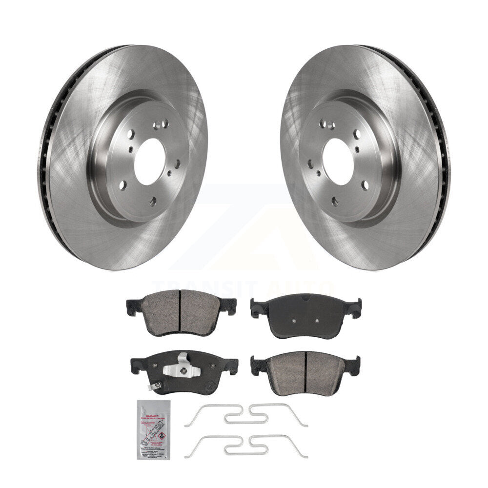 Transit Auto K8A-107231 Disc Brake Kit for 2018-2024 Acura Integra, Honda Accord, Honda Civic - Front product image