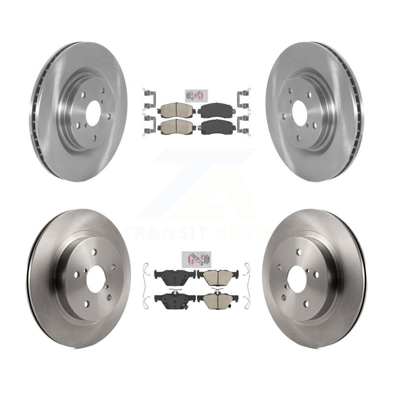 Transit Auto K8A-107237 Disc Brake Kit for 2020-2024 Subaru WRX, Subaru Legacy, Subaru Outback - Front and Rear product image