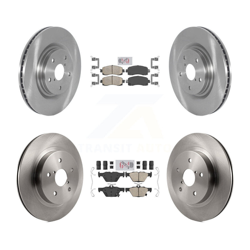 Transit Auto K8A-107238 Disc Brake Kit for 2020-2024 Subaru WRX, Subaru Legacy, Subaru Outback - Front and Rear product image