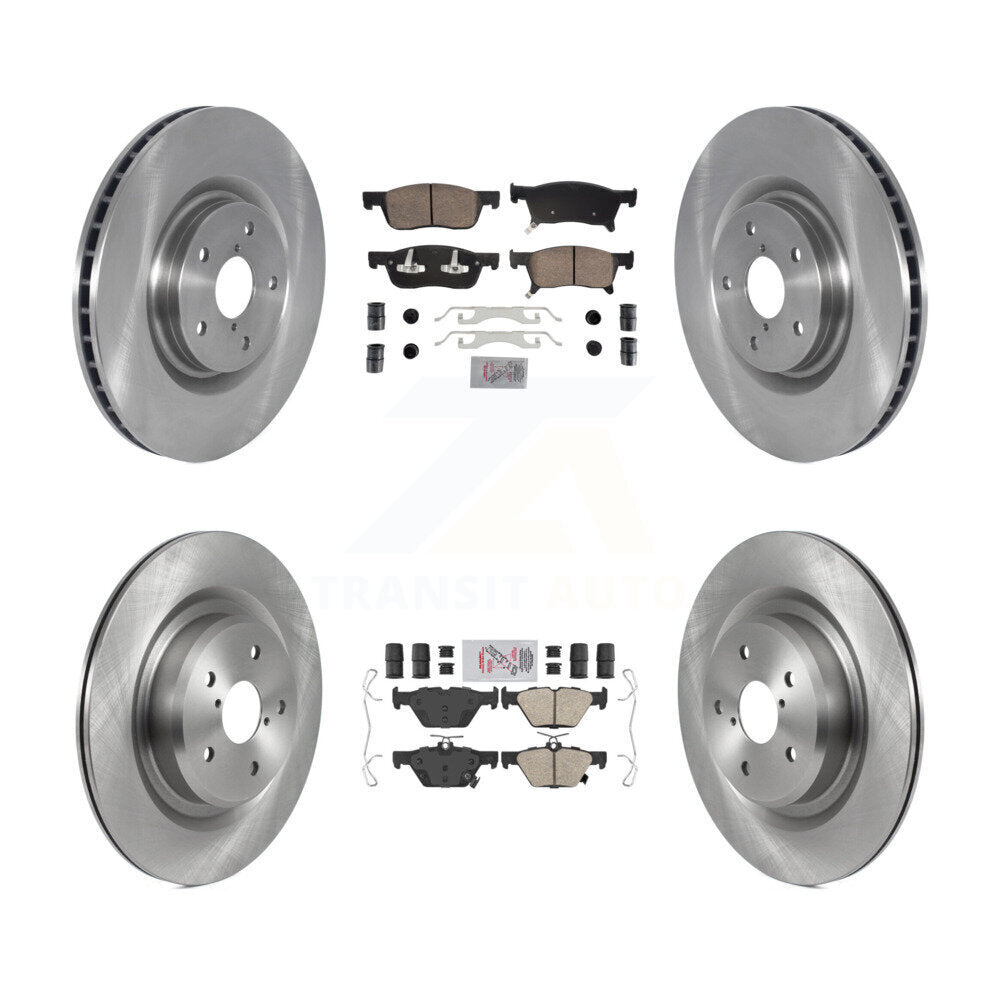 Transit Auto K8A-107258 Disc Brake Kit for 2019-2024 Subaru Ascent - Front and Rear product image