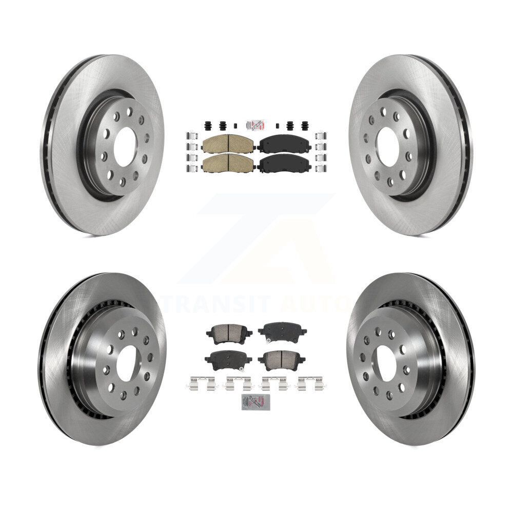 Transit Auto K8A-107262 Disc Brake Kit for 2020-2023 Jeep Gladiator - Front and Rear product image