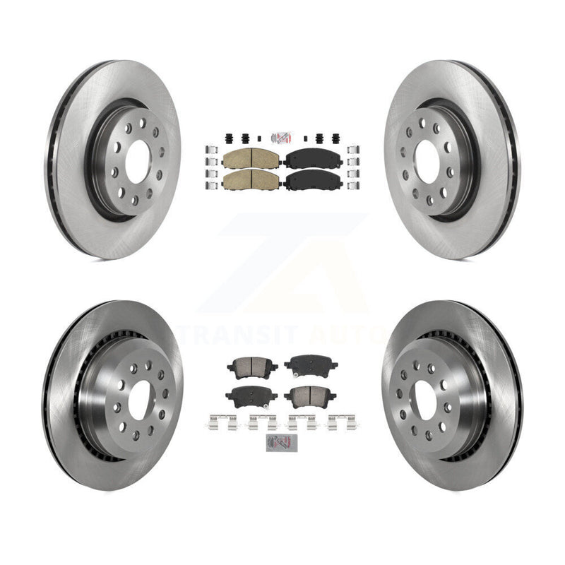 Transit Auto K8A-107262 Disc Brake Kit for 2020-2023 Jeep Gladiator - Front and Rear product image