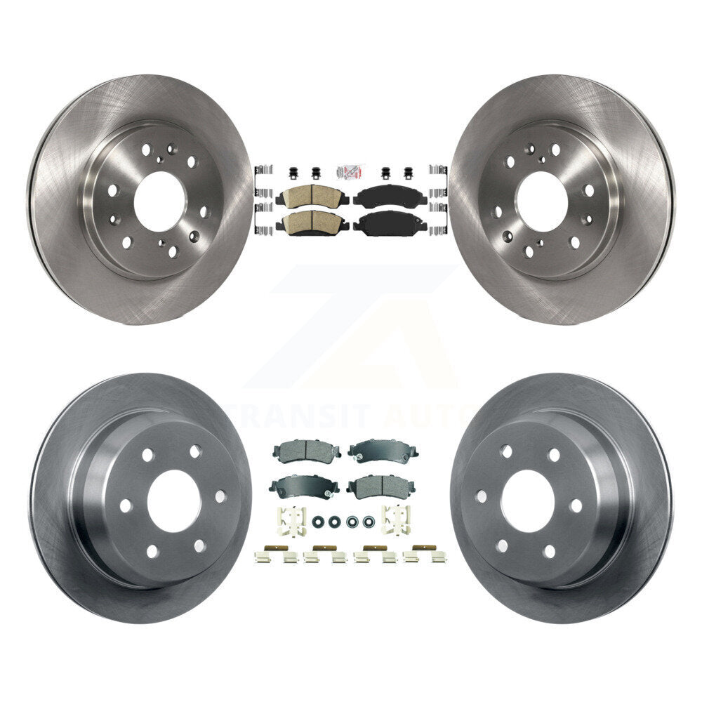 Transit Auto K8A-107280 Disc Brake Kit for 2005-2007 Chevrolet Silverado 1500 Classic, Chevrolet Silverado 1500, GMC Sierra 1500 - Front and Rear product image