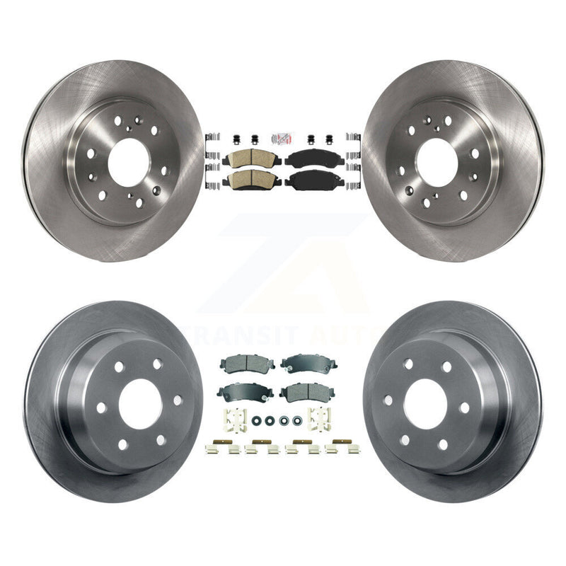 Transit Auto K8A-107280 Disc Brake Kit for 2005-2007 Chevrolet Silverado 1500 Classic, Chevrolet Silverado 1500, GMC Sierra 1500 - Front and Rear product image