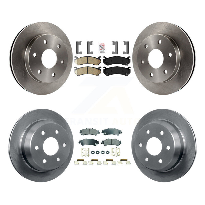Transit Auto K8A-107283 Disc Brake Kit for 1999-2007 Chevrolet Silverado 1500 Classic, GMC Sierra 1500 Classic, Chevrolet Silverado 1500 & more - Front and Rear product image