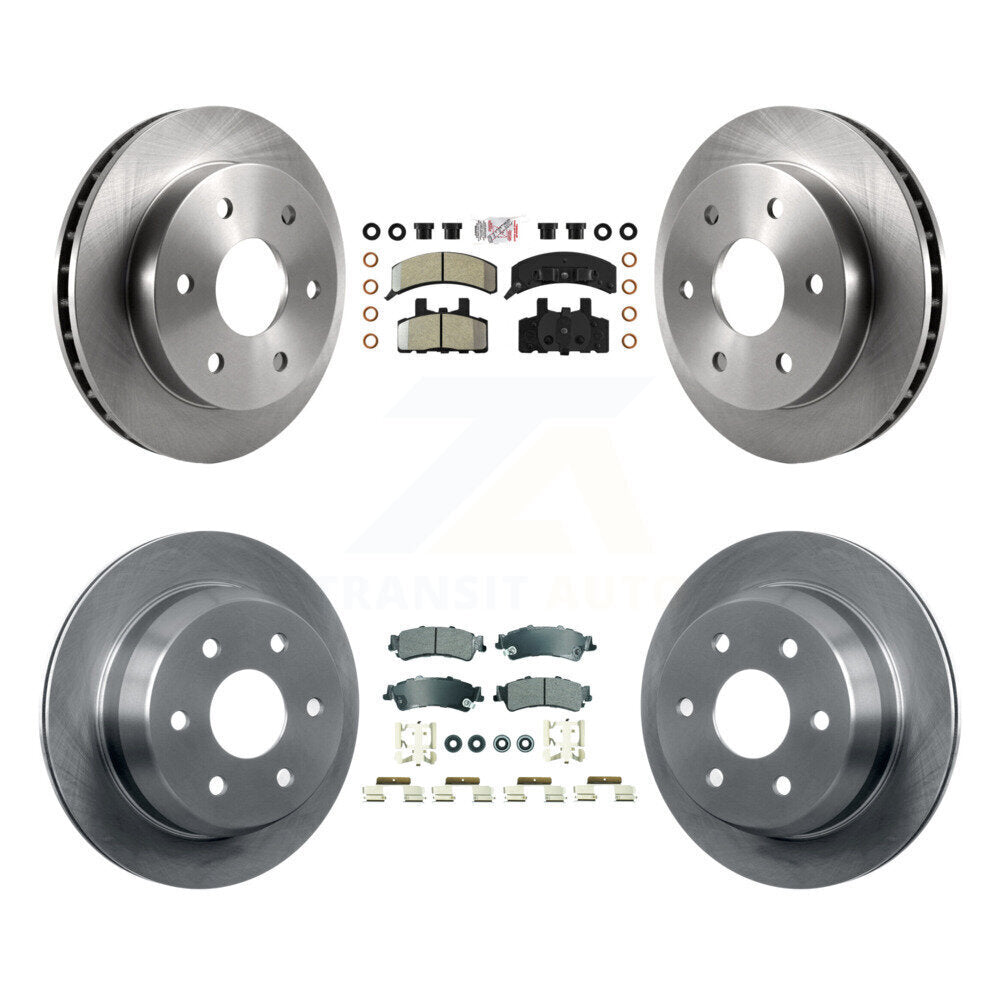 Transit Auto K8A-107291 Disc Brake Kit for 2000 GMC Yukon - Front and Rear product image