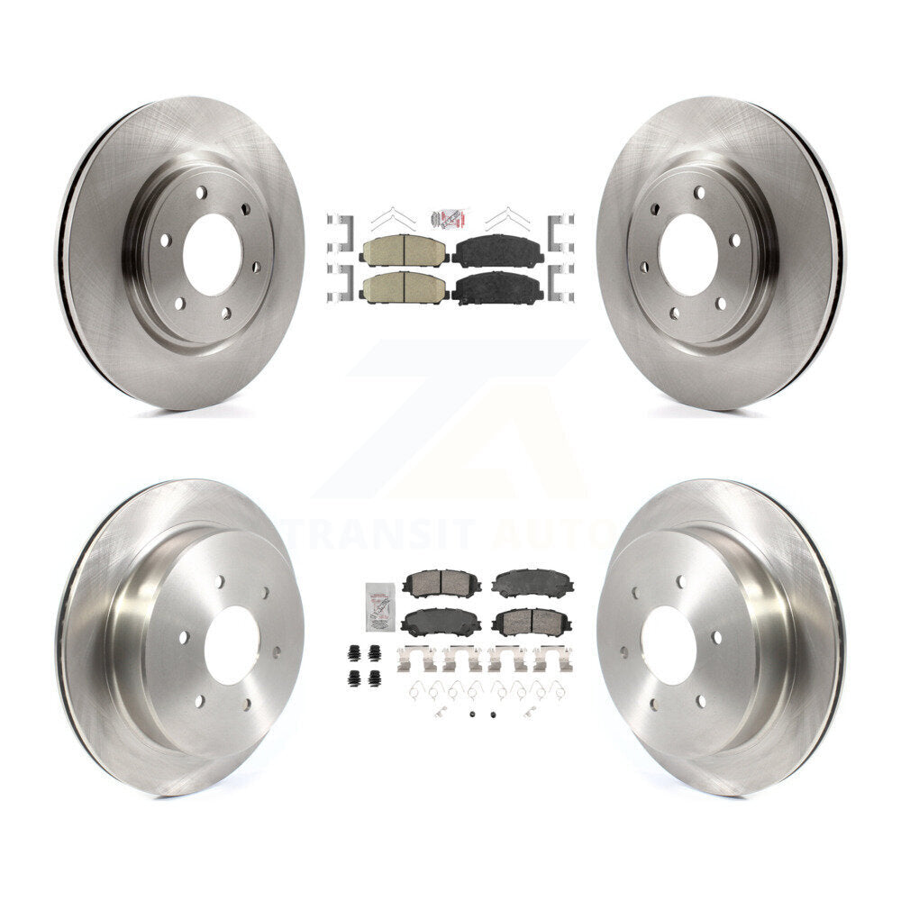 Transit Auto K8A-107293 Disc Brake Kit for 2017-2023 Nissan TITAN - Front and Rear product image