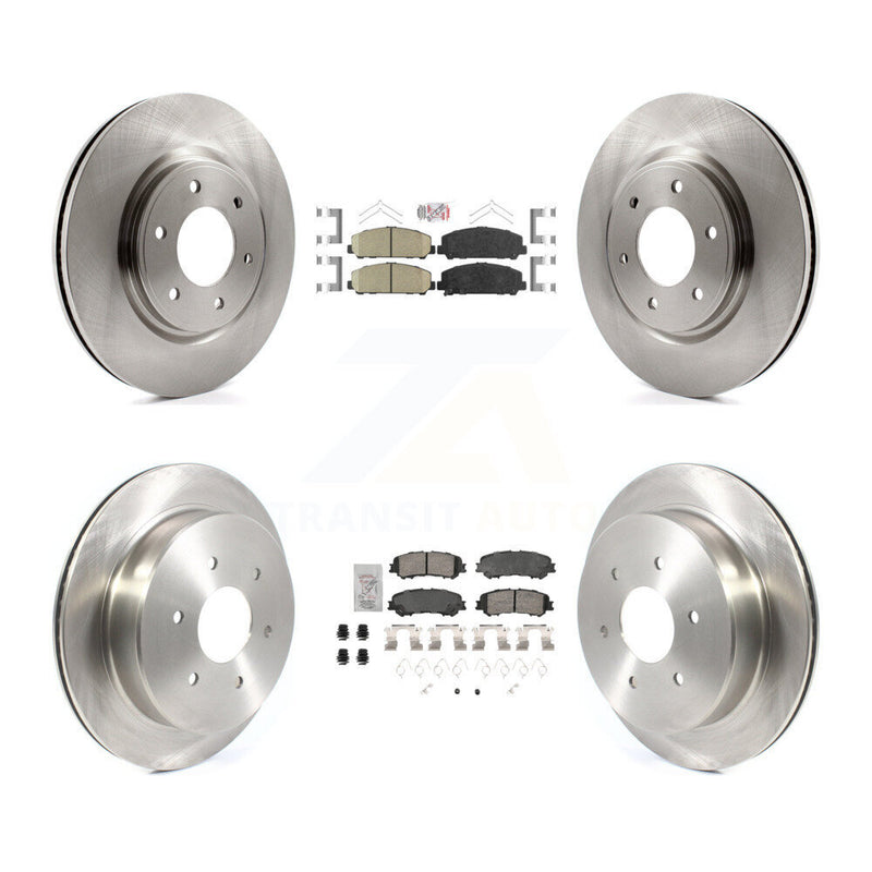 Transit Auto K8A-107293 Disc Brake Kit for 2017-2023 Nissan TITAN - Front and Rear product image