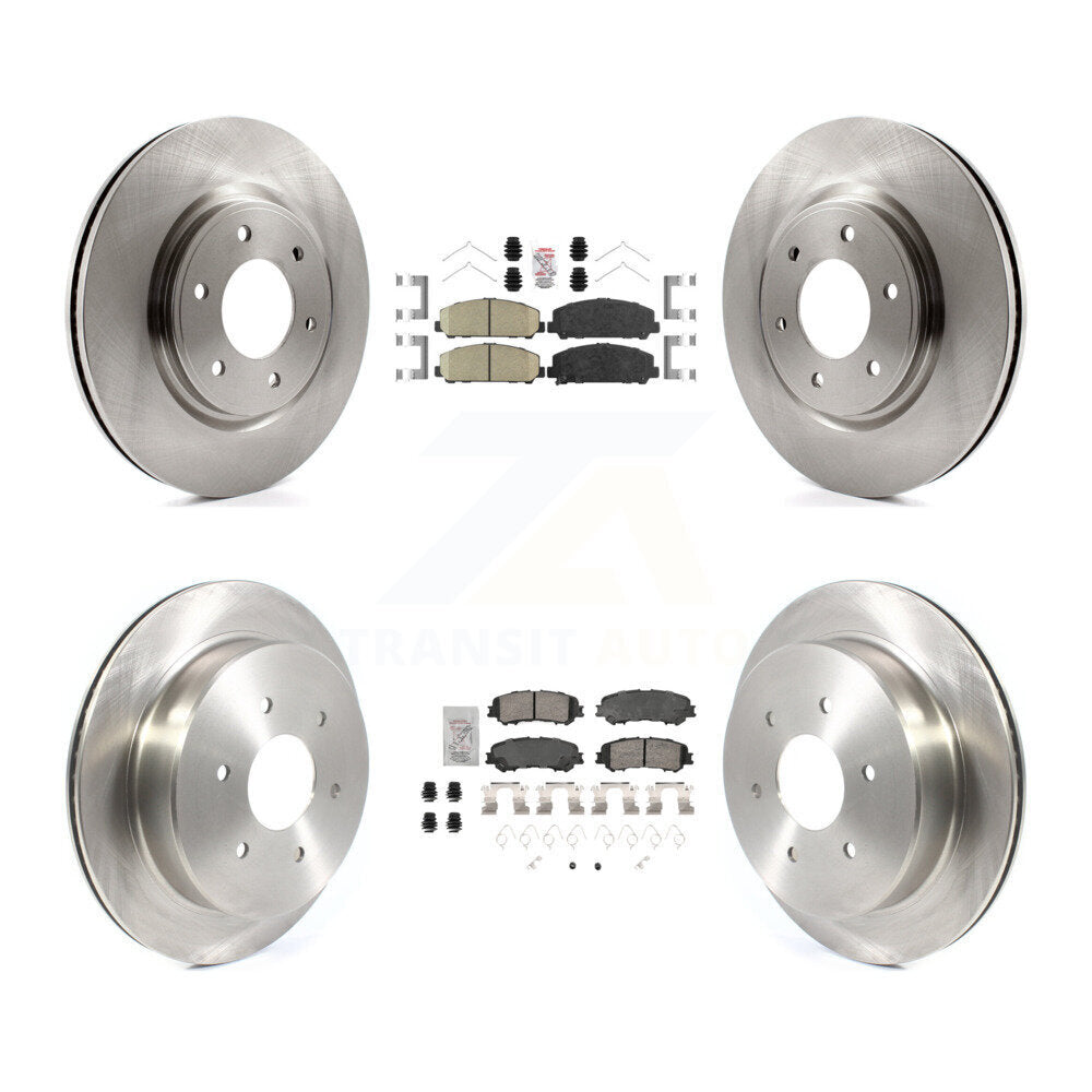 Transit Auto K8A-107294 Disc Brake Kit for 2017-2023 Nissan TITAN - Front and Rear product image