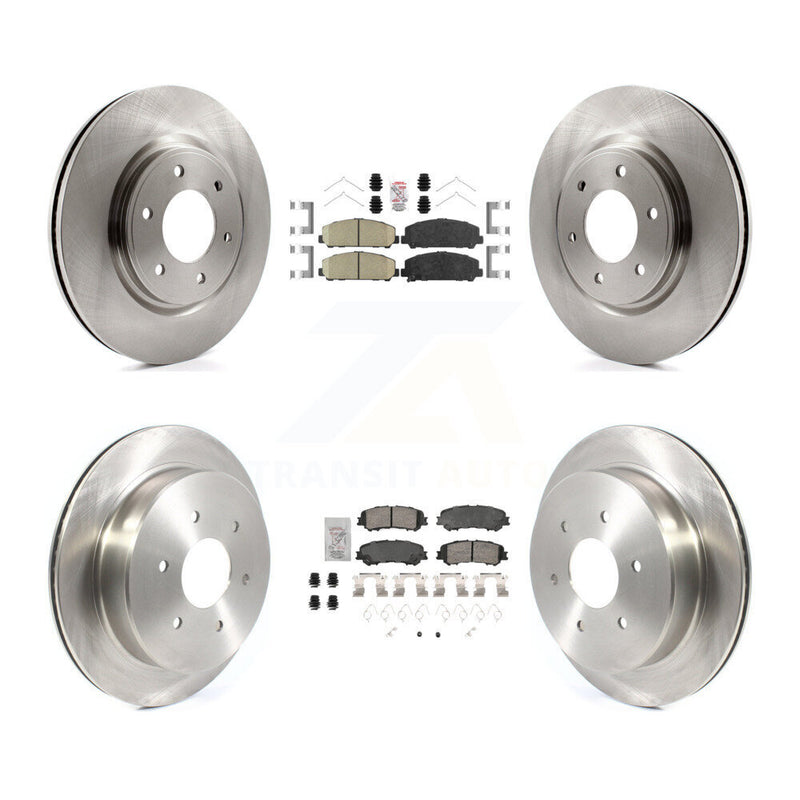 Transit Auto K8A-107294 Disc Brake Kit for 2017-2023 Nissan TITAN - Front and Rear product image