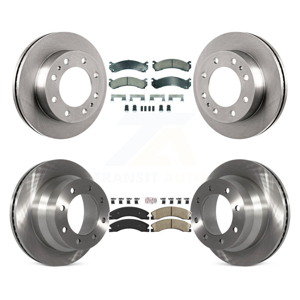 Transit Auto K8A-107310 Disc Brake Kit for 2009-2020 Chevrolet Express 4500, GMC Savana 4500 - Front and Rear product image