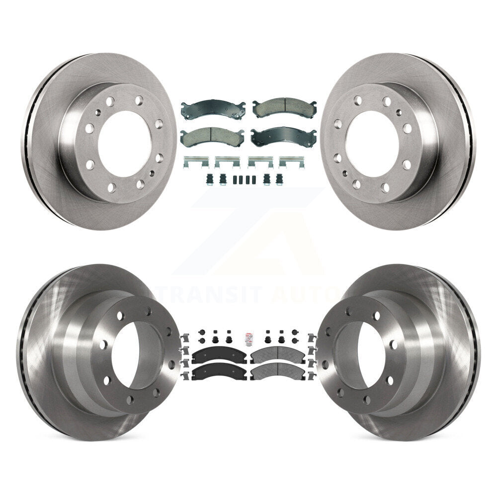 Transit Auto K8A-107311 Disc Brake Kit for 2009-2020 Chevrolet Express 4500, GMC Savana 4500 - Front and Rear product image