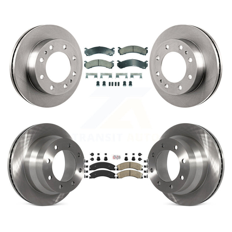 Transit Auto K8A-107312 Disc Brake Kit for 2009-2020 Chevrolet Express 4500, GMC Savana 4500 - Front and Rear product image