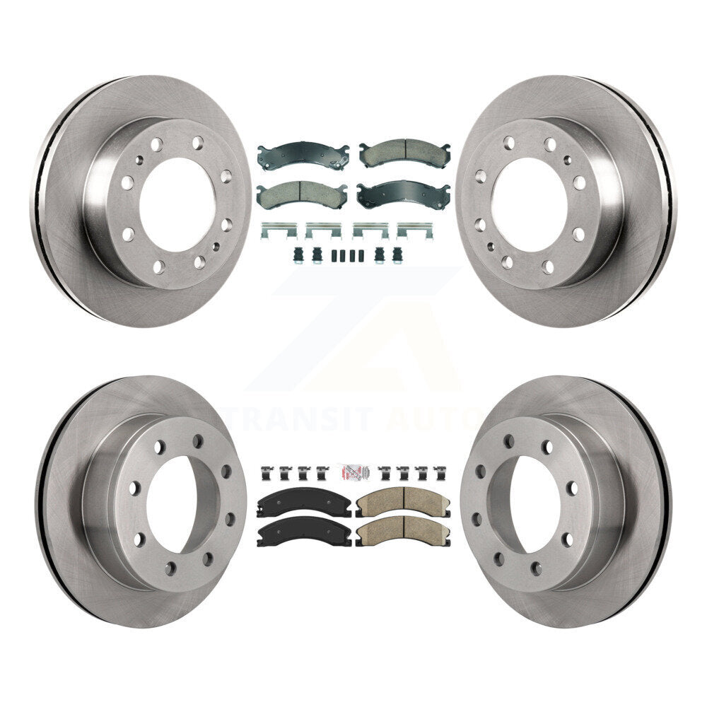 Transit Auto K8A-107313 Disc Brake Kit for 2010-2011 Chevrolet Express 4500 - Front and Rear product image