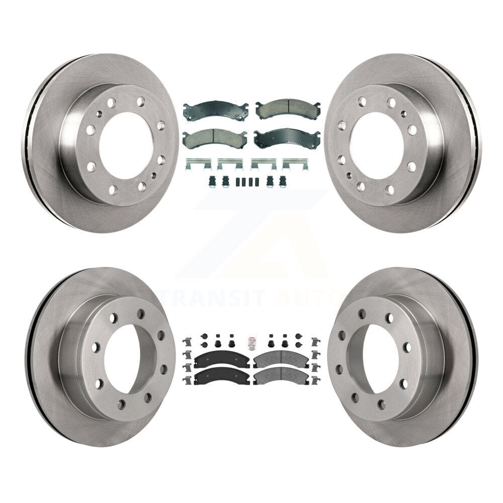 Transit Auto K8A-107314 Disc Brake Kit for 2010-2011 Chevrolet Express 4500 - Front and Rear product image