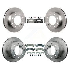 Transit Auto K8A-107318 Disc Brake Kit for 2001-2010 Chevrolet Silverado 3500 Classic, Chevrolet Silverado 3500 HD, GMC Sierra 3500 HD & more - Front and Rear product image