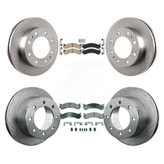Transit Auto K8A-107319 Disc Brake Kit for 2001-2010 Chevrolet Silverado 3500 Classic, Chevrolet Silverado 3500 HD, GMC Sierra 3500 HD & more - Front and Rear product image