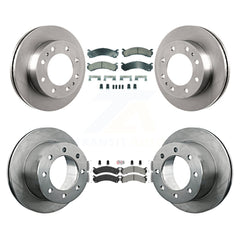 Transit Auto K8A-107320 Disc Brake Kit for 2001-2010 Chevrolet Silverado 3500 Classic, Chevrolet Silverado 3500 HD, GMC Sierra 3500 HD & more - Front and Rear product image
