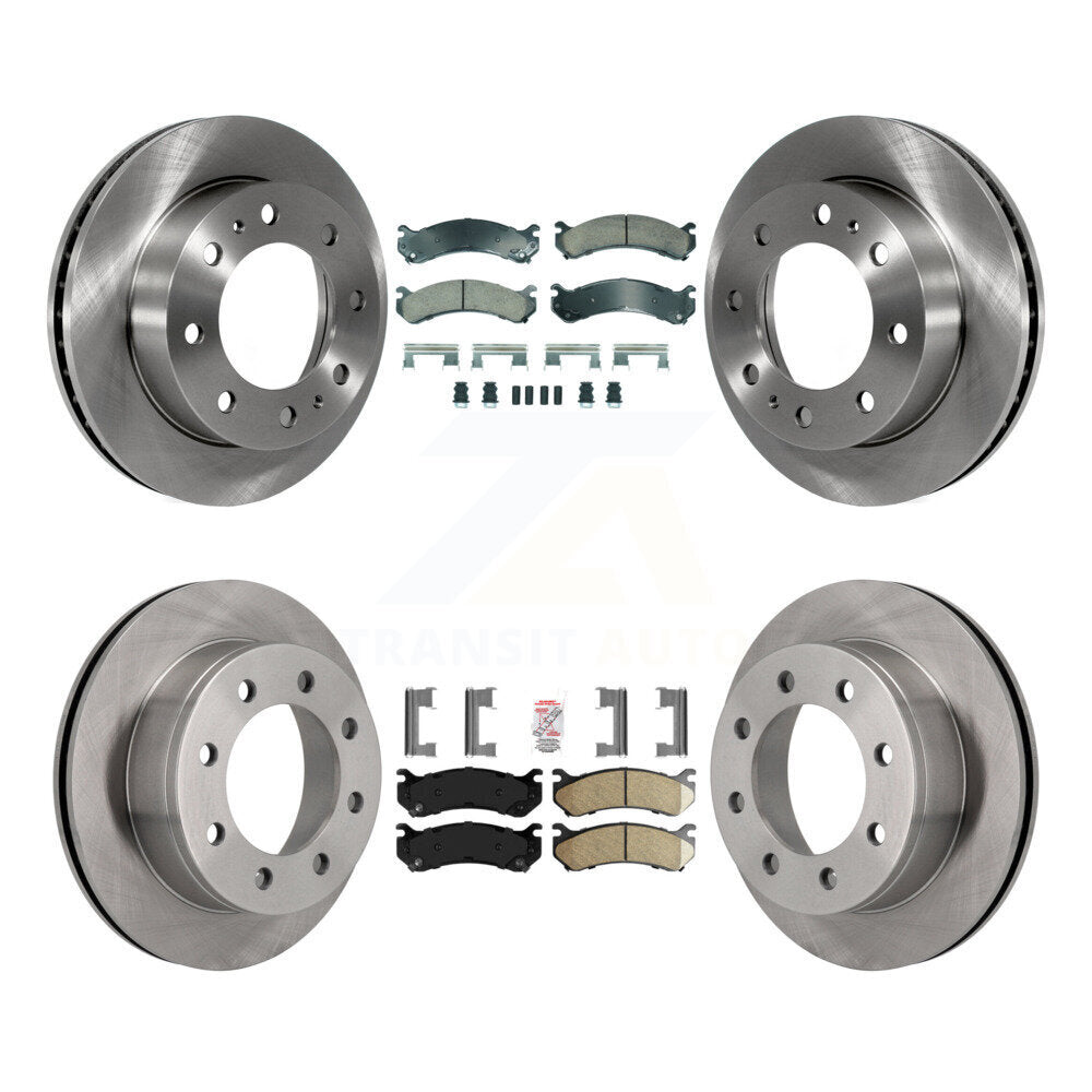Transit Auto K8A-107323 Disc Brake Kit for 1999-2013 Chevrolet Suburban 2500, GMC Yukon XL 2500, Chevrolet Silverado 2500 HD & more - Front and Rear product image