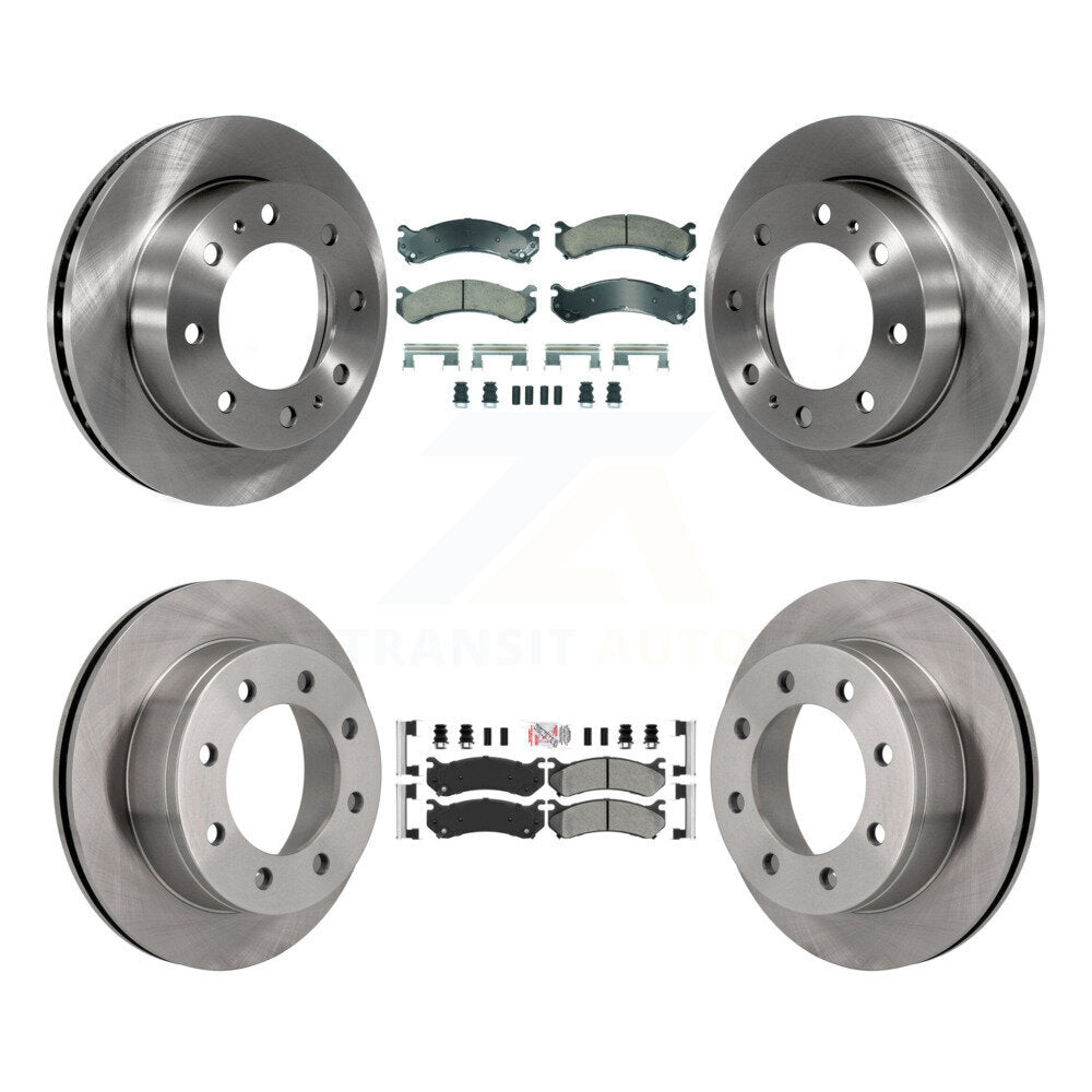 Transit Auto K8A-107324 Disc Brake Kit for 1999-2013 Chevrolet Suburban 2500, GMC Yukon XL 2500, Chevrolet Silverado 2500 HD & more - Front and Rear product image