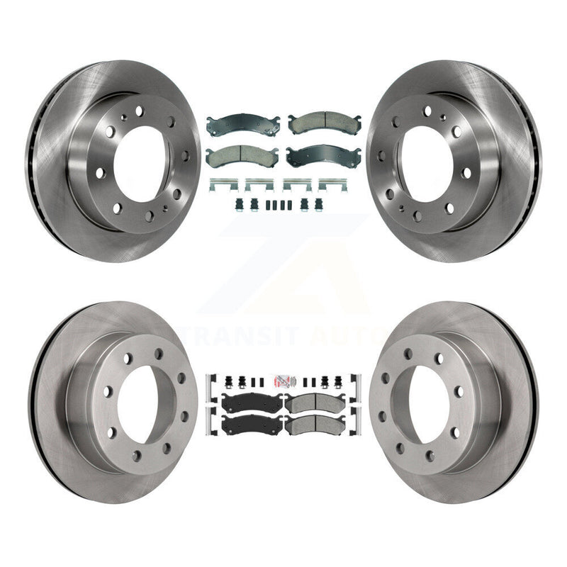 Transit Auto K8A-107324 Disc Brake Kit for 1999-2013 Chevrolet Suburban 2500, GMC Yukon XL 2500, Chevrolet Silverado 2500 HD & more - Front and Rear product image
