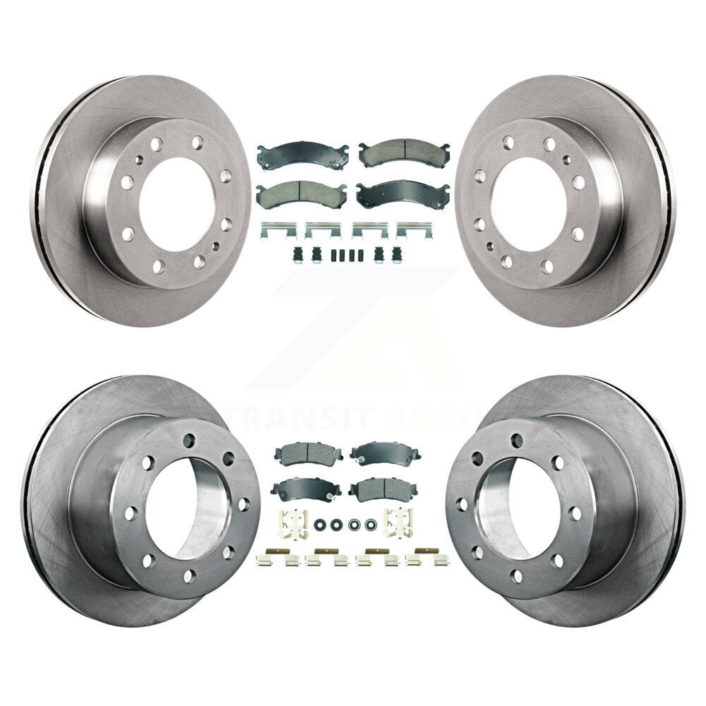 Transit Auto K8A-107330 Disc Brake Kit for 2001 GMC Sierra 3500 - Front and Rear product image