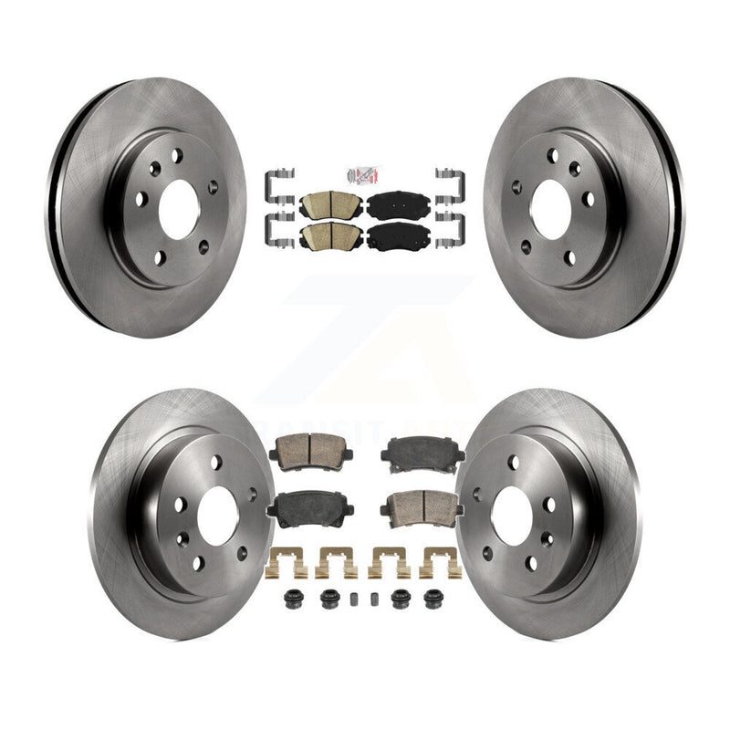 Transit Auto K8A-107335 Disc Brake Kit for 2013-2015 Chevrolet Malibu - Front and Rear product image