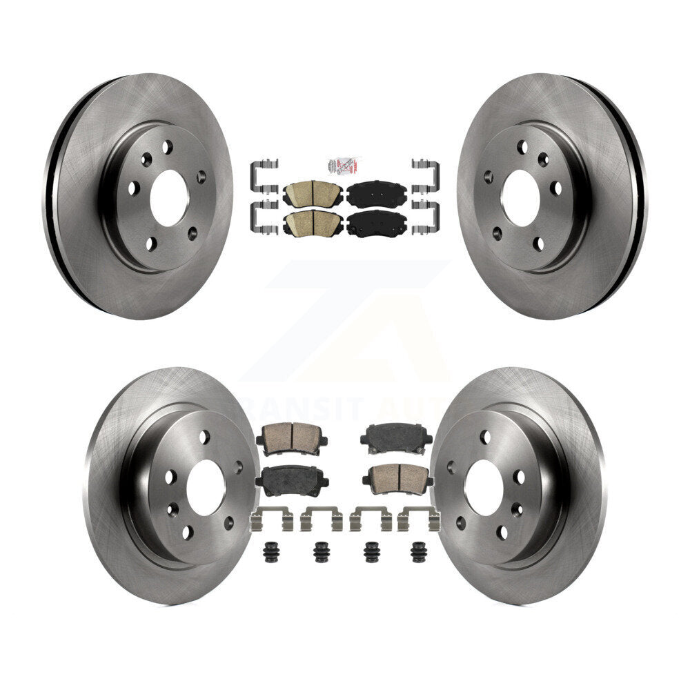 Transit Auto K8A-107336 Disc Brake Kit for 2013-2016 Chevrolet Malibu Limited, Chevrolet Malibu - Front and Rear product image