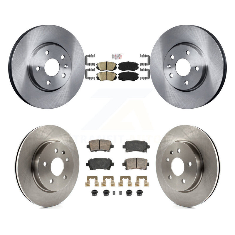 Transit Auto K8A-107339 Disc Brake Kit for 2010-2015 Chevrolet Malibu, Buick LaCrosse - Front and Rear product image