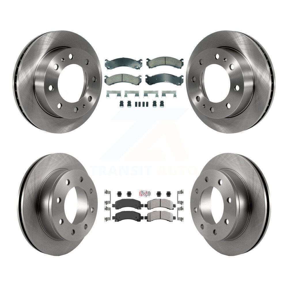Transit Auto K8A-107358 Disc Brake Kit for 2008-2020 GMC Savana 2500, Chevrolet Express 2500 - Front and Rear product image