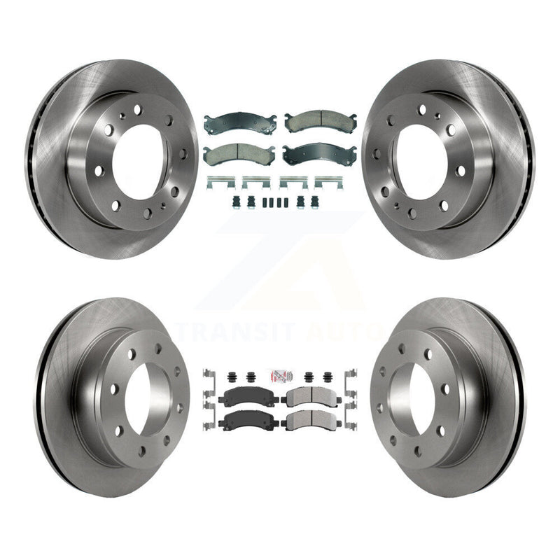Transit Auto K8A-107358 Disc Brake Kit for 2008-2020 GMC Savana 2500, Chevrolet Express 2500 - Front and Rear product image