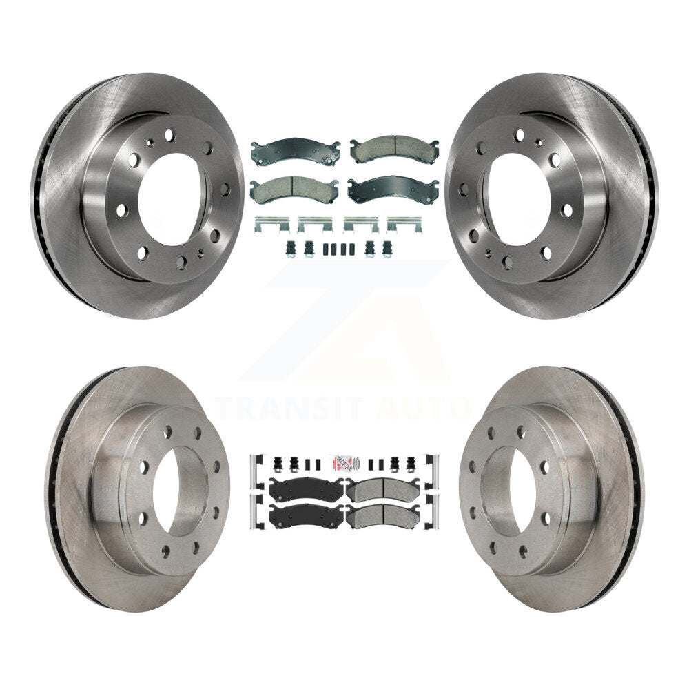 Transit Auto K8A-107360 Disc Brake Kit for 1999-2009 Chevrolet Silverado 1500 HD Classic, Chevrolet Suburban 2500, GMC Sierra 1500 HD Classic & more - Front and Rear product image