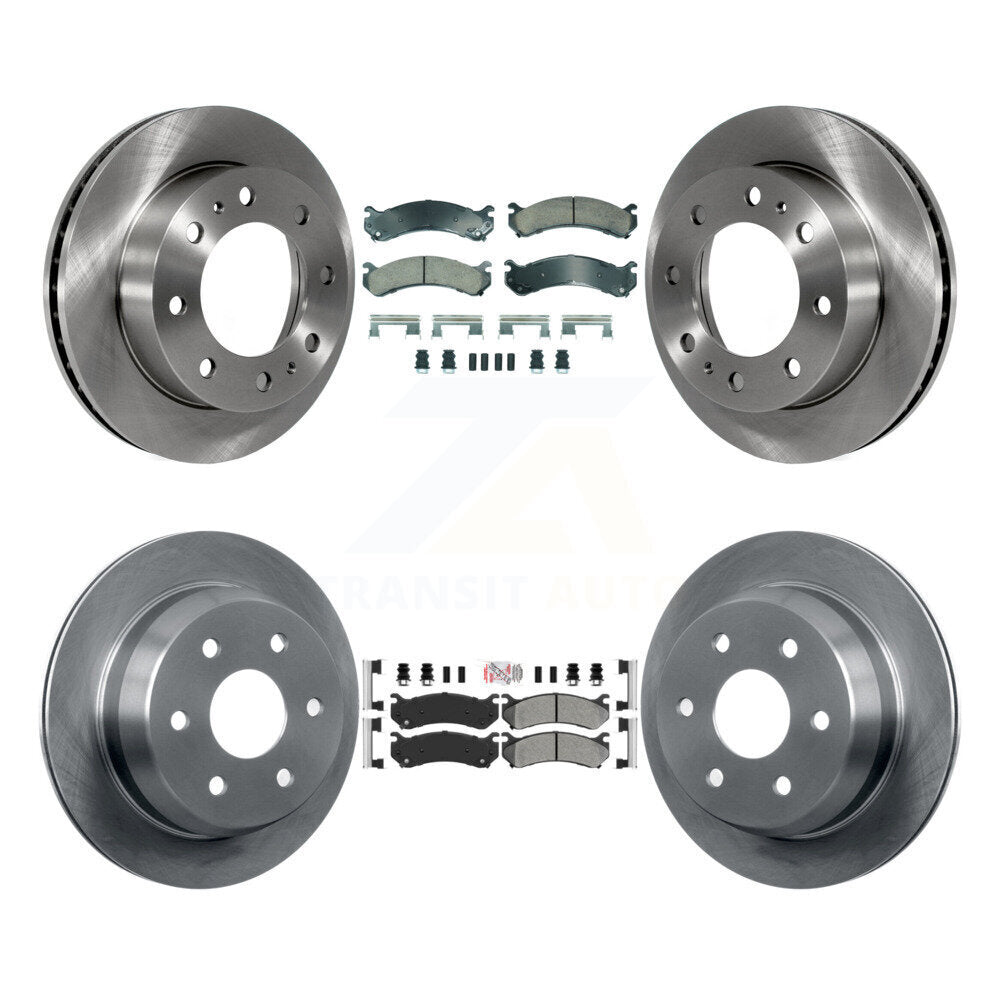 Transit Auto K8A-107362 Disc Brake Kit for 2003 Chevrolet Silverado 2500, Chevrolet Silverado 2500 HD, Chevrolet Suburban 2500 & more - Front and Rear product image