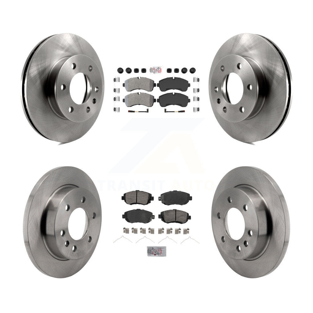 Transit Auto K8A-107369 Disc Brake Kit for 2019-2024 Mercedes-Benz Sprinter 1500, Mercedes-Benz Sprinter 3500, Mercedes-Benz Sprinter 3500XD & more - Front and Rear product image