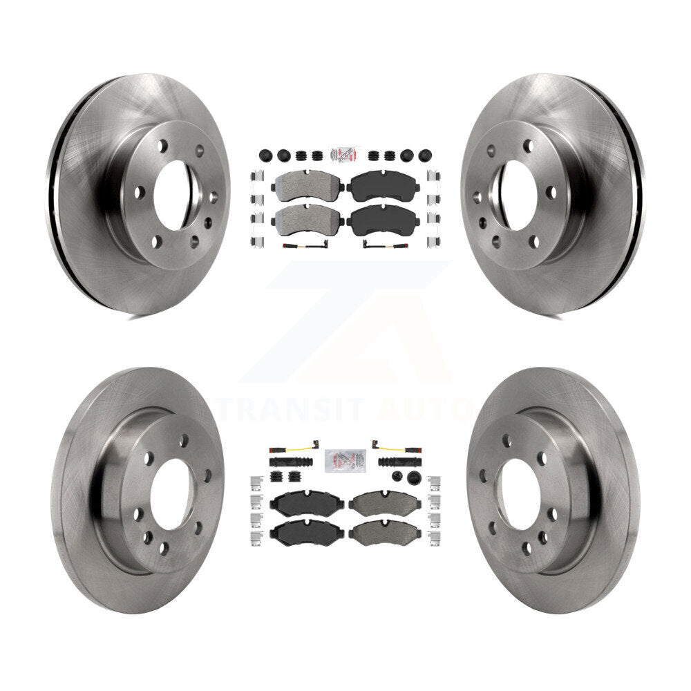 Transit Auto K8A-107370 Disc Brake Kit for 2019-2024 Mercedes-Benz Sprinter 1500, Mercedes-Benz Sprinter 3500, Mercedes-Benz Sprinter 3500XD & more - Front and Rear product image