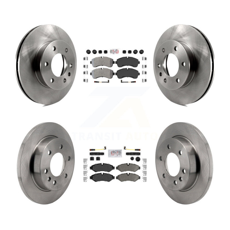 Transit Auto K8A-107370 Disc Brake Kit for 2019-2024 Mercedes-Benz Sprinter 1500, Mercedes-Benz Sprinter 3500, Mercedes-Benz Sprinter 3500XD & more - Front and Rear product image