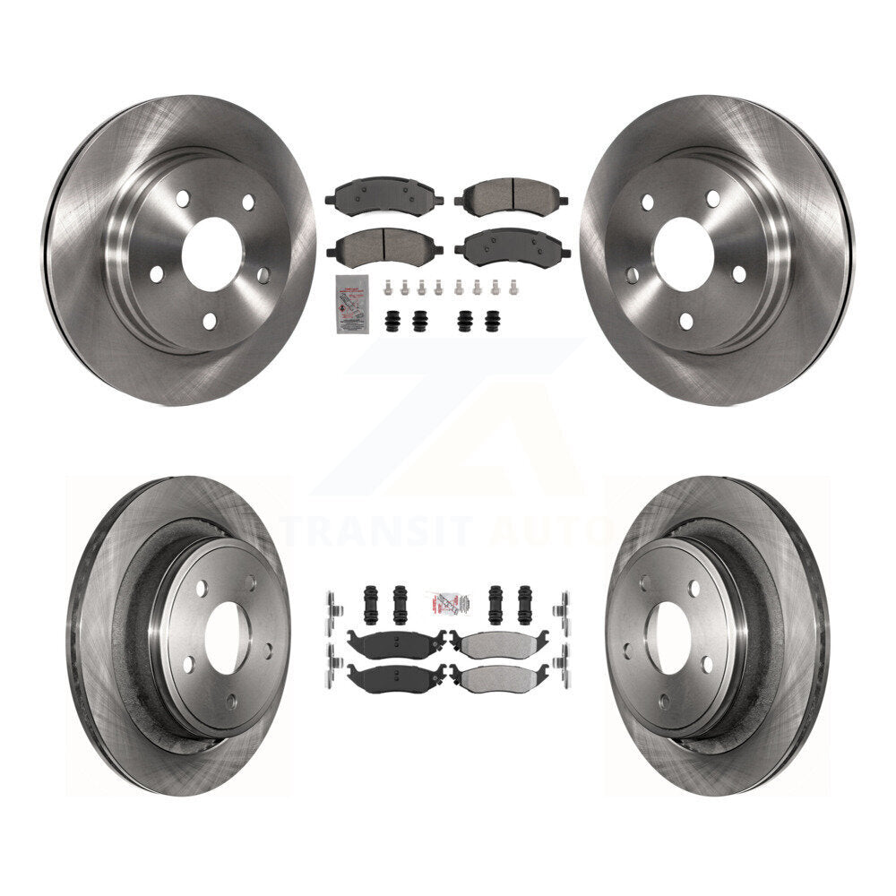 Transit Auto K8A-107384 Disc Brake Kit for 2006-2023 Ram 1500 Classic, Ram 1500, Dodge Ram 1500 & more - Front and Rear product image