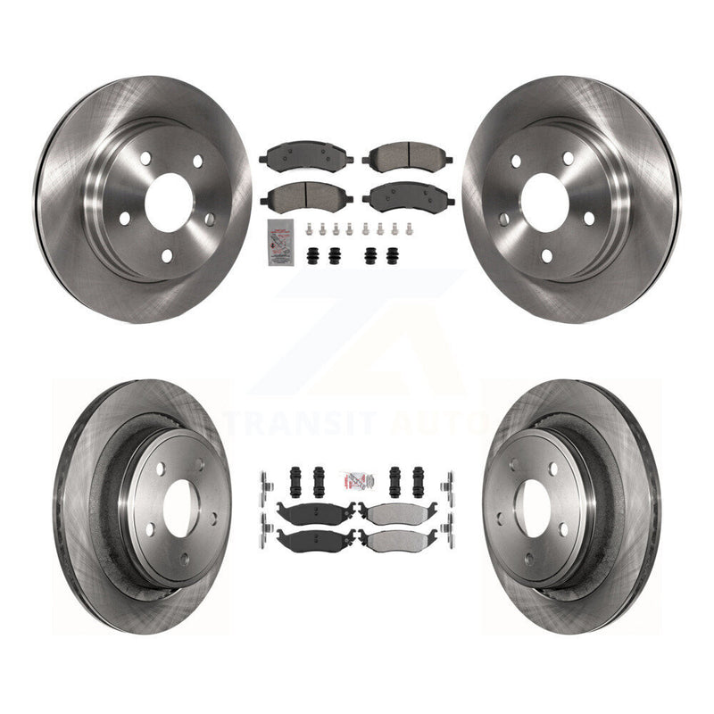 Transit Auto K8A-107384 Disc Brake Kit for 2006-2023 Ram 1500 Classic, Ram 1500, Dodge Ram 1500 & more - Front and Rear product image