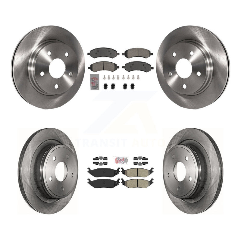 Transit Auto K8A-107385 Disc Brake Kit for 2006-2023 Ram 1500 Classic, Ram 1500, Dodge Ram 1500 & more - Front and Rear product image